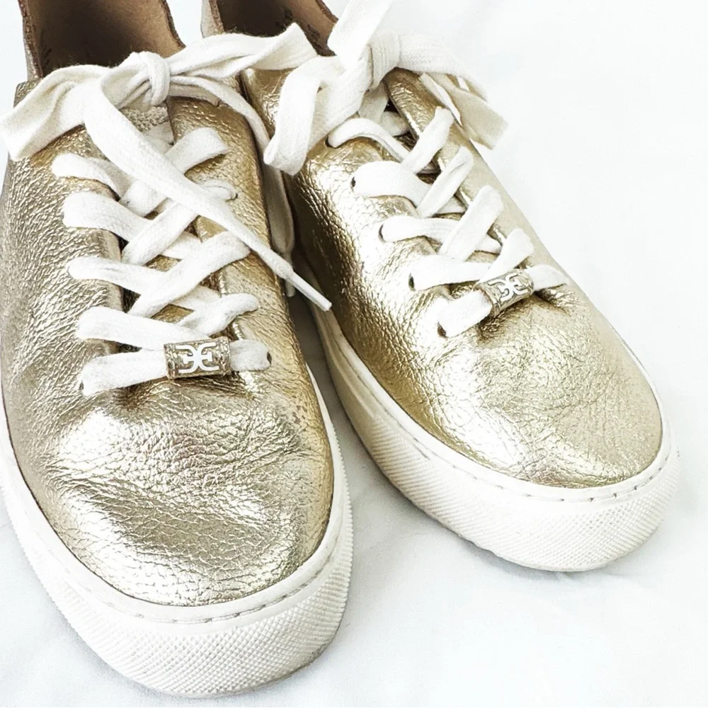 Sam Edelman metallic gold